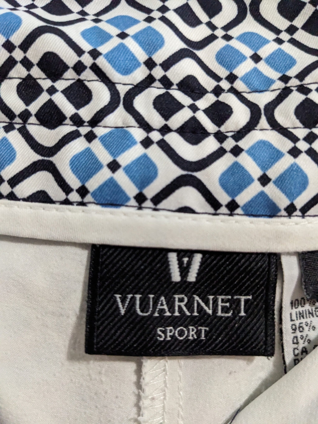 Vuarnet White & Blue Skort - sz 14