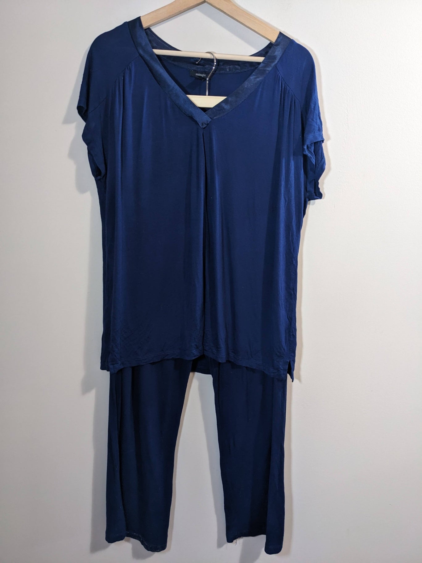 Midnight Navy Pajama Set - L
