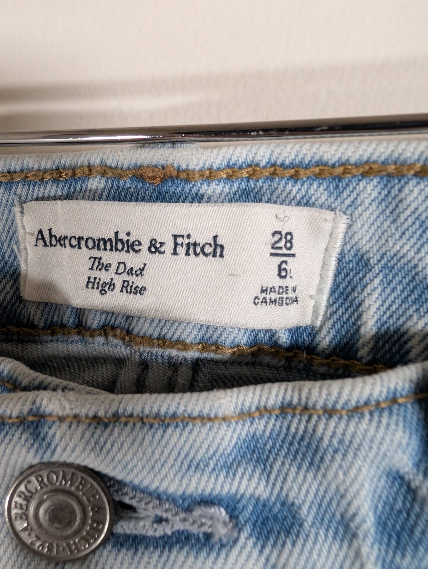 Abercrombie & Fitch dad jean - SZ 28