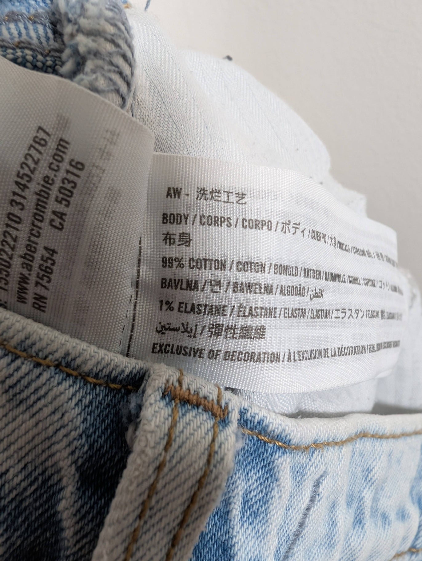 Abercrombie & Fitch dad jean - SZ 28