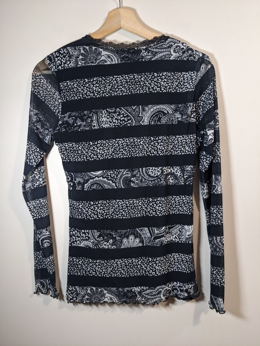 Betty Barclay striped long sleeve - appears small