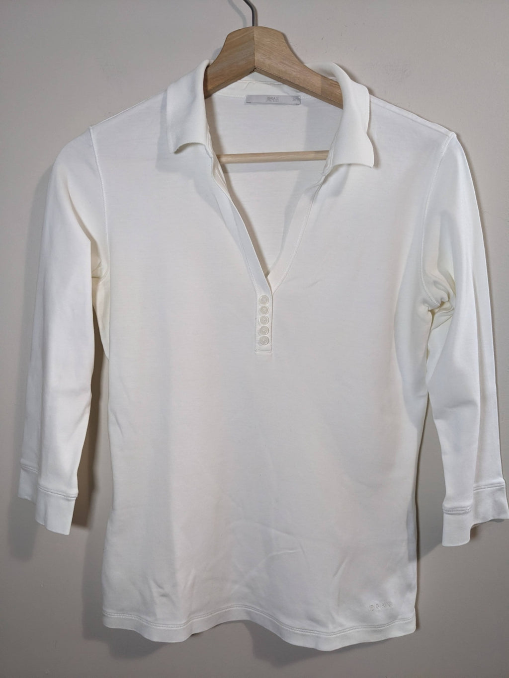 Brax white collar shirt - sz 36