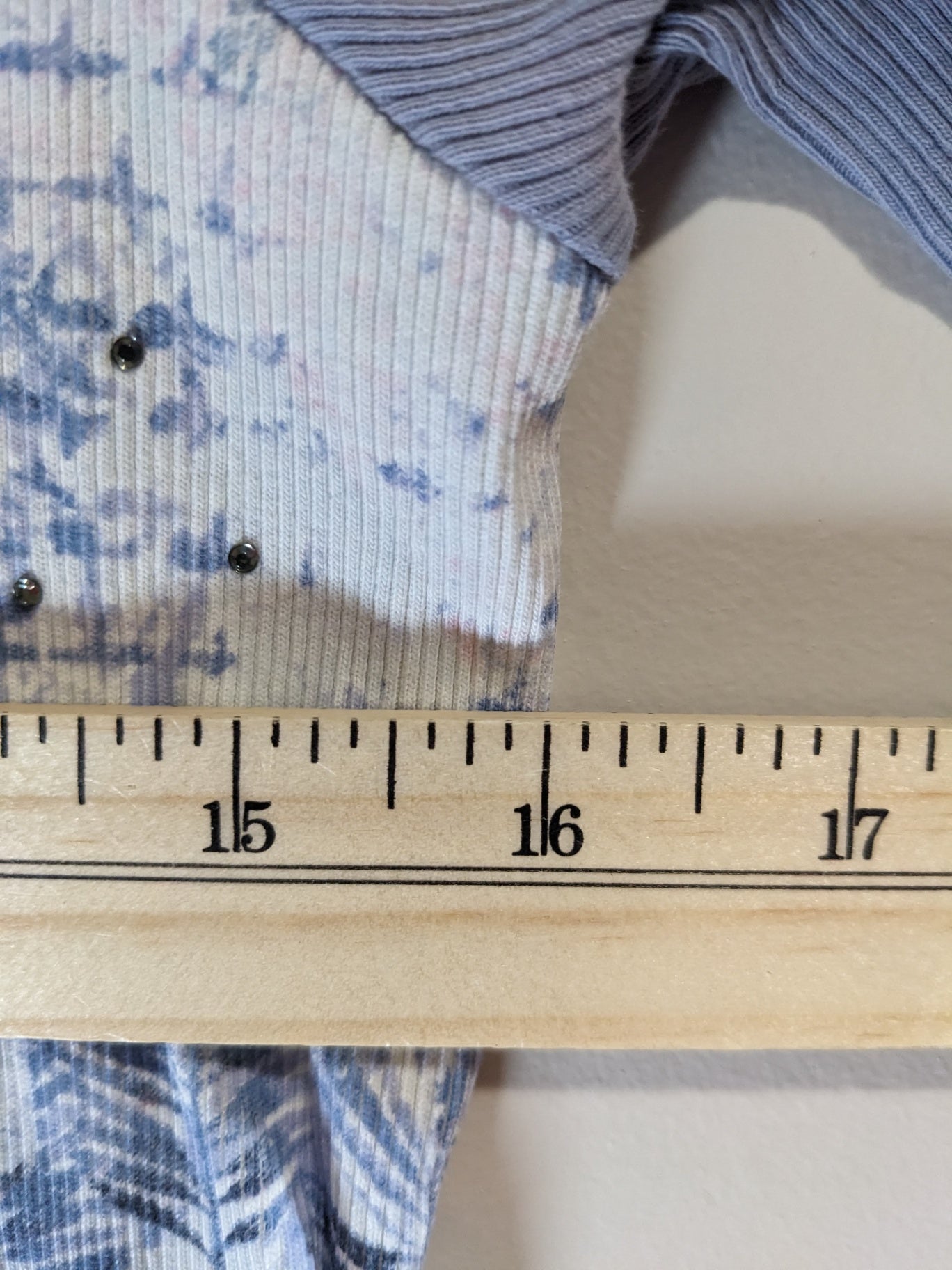 Betty Barclay blue 3/4 sleeve - appears small