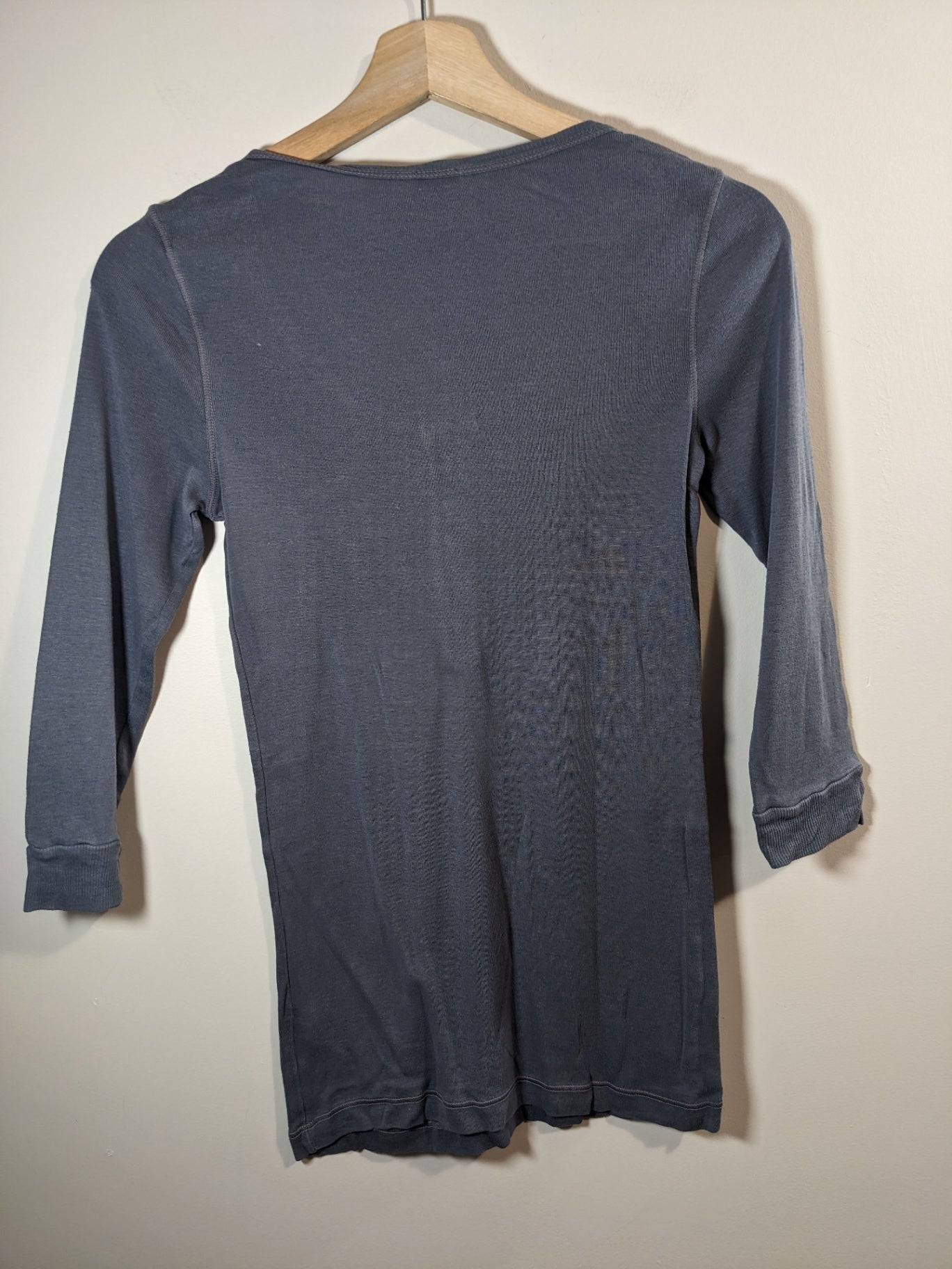 Splendid Grey 3/4 Length Sleeve - M