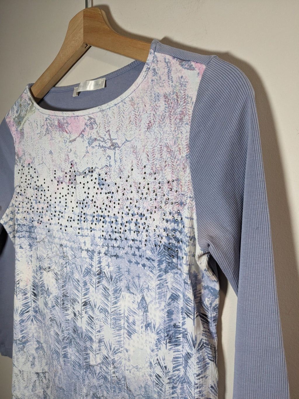 Betty Barclay blue 3/4 sleeve - appears small