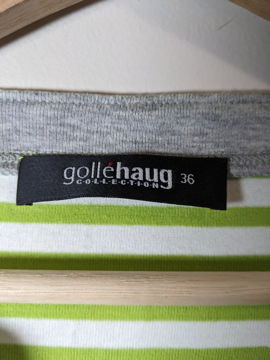 gollehaug striped cardigan - sz 36