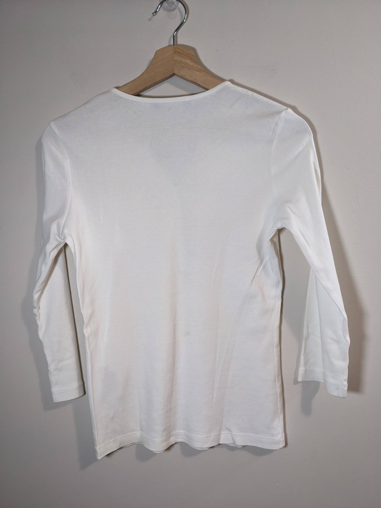 Betty Barclay white 3/4 sleeve - sz 4