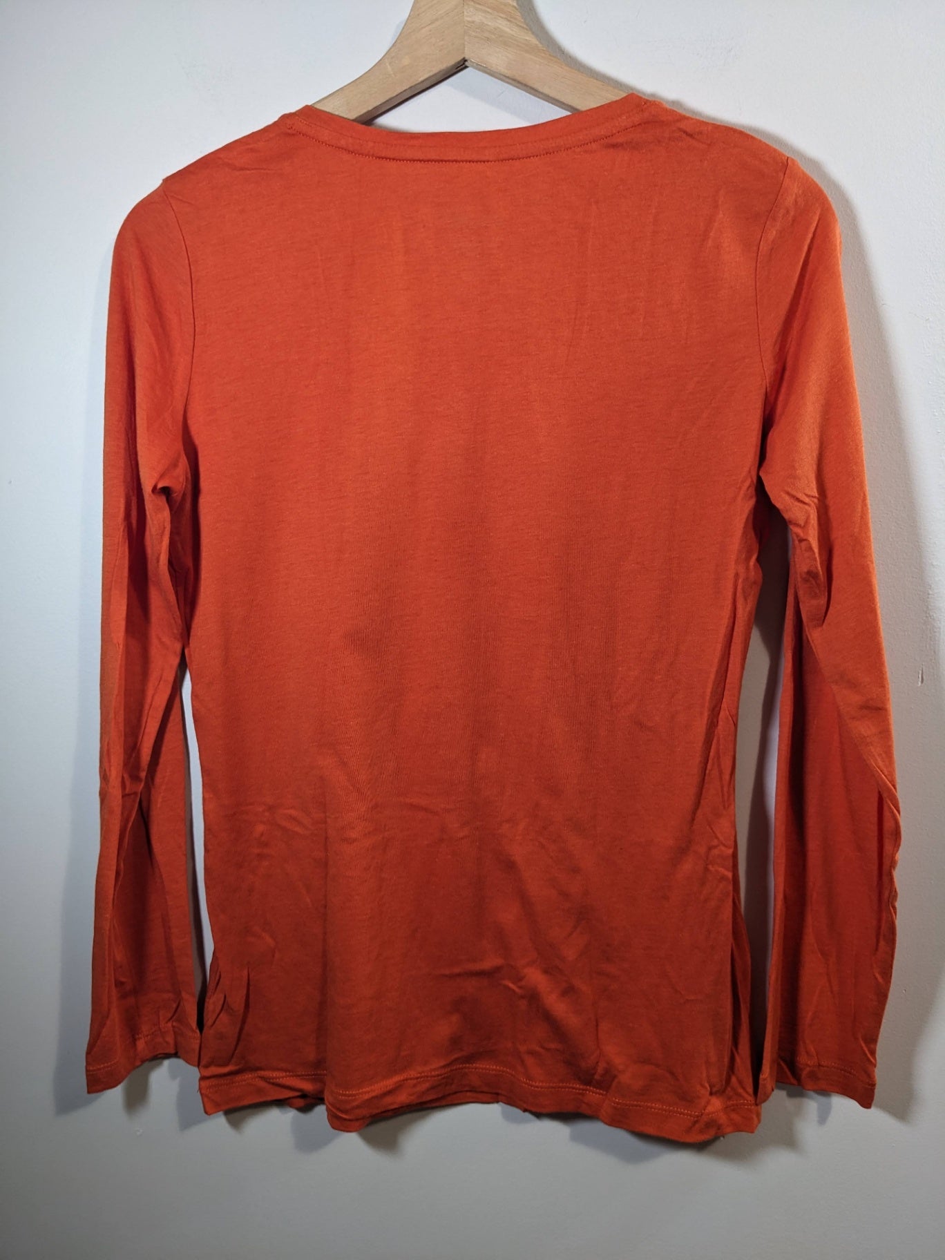 Lord & Taylor Orange Long Sleeve - S