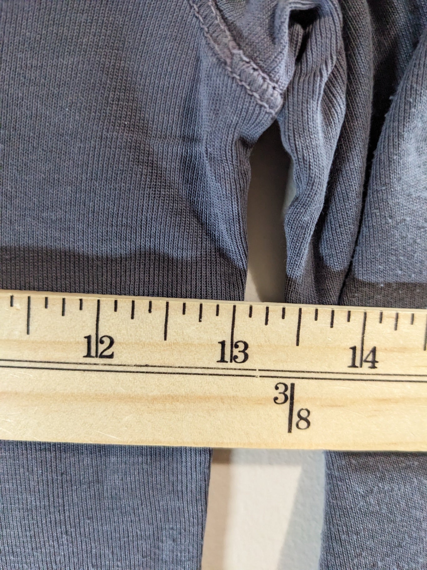 Splendid Grey 3/4 Length Sleeve - M
