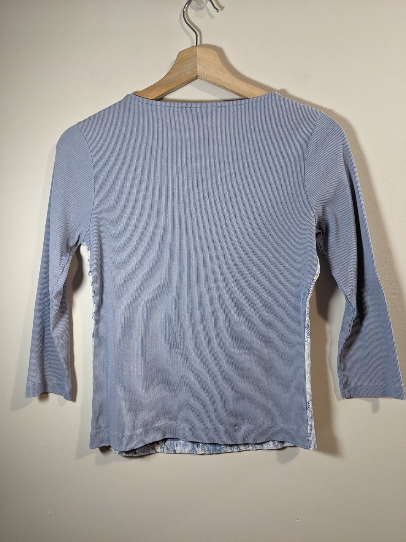 Betty Barclay blue 3/4 sleeve - appears small