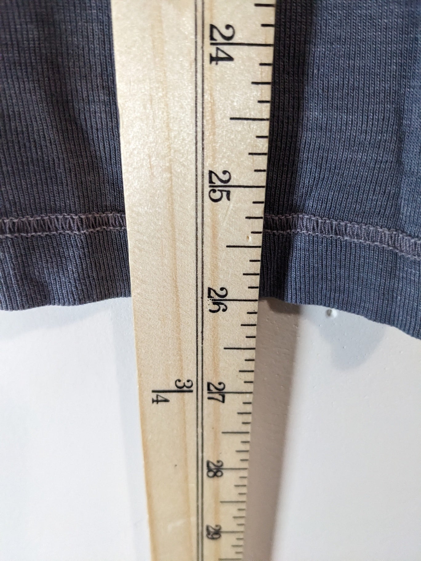 Splendid Grey 3/4 Length Sleeve - M