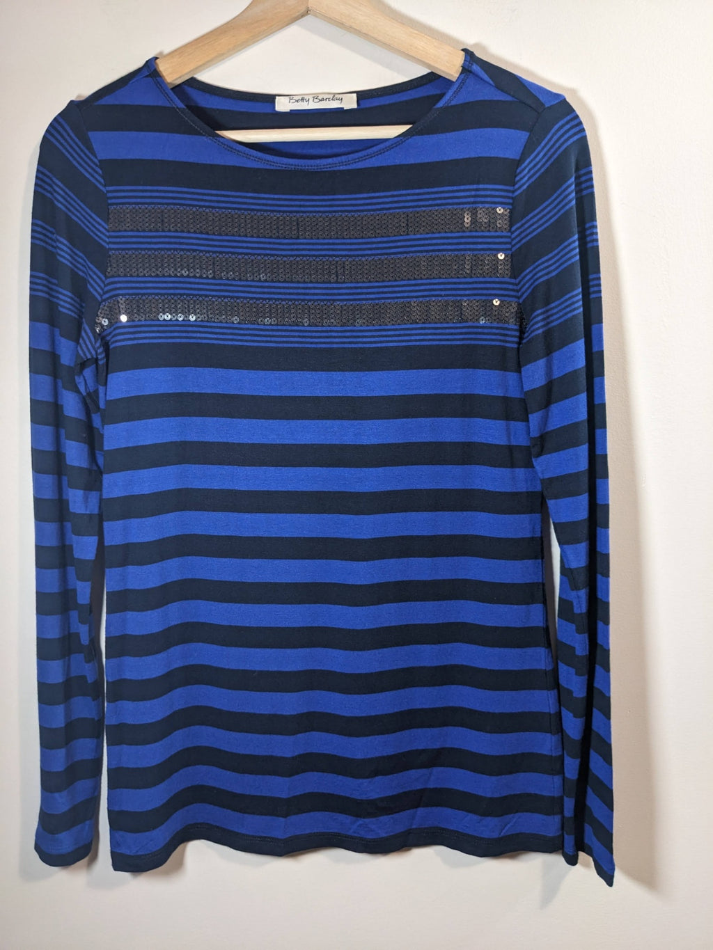 Betty Barclay striped long sleeve - appears small