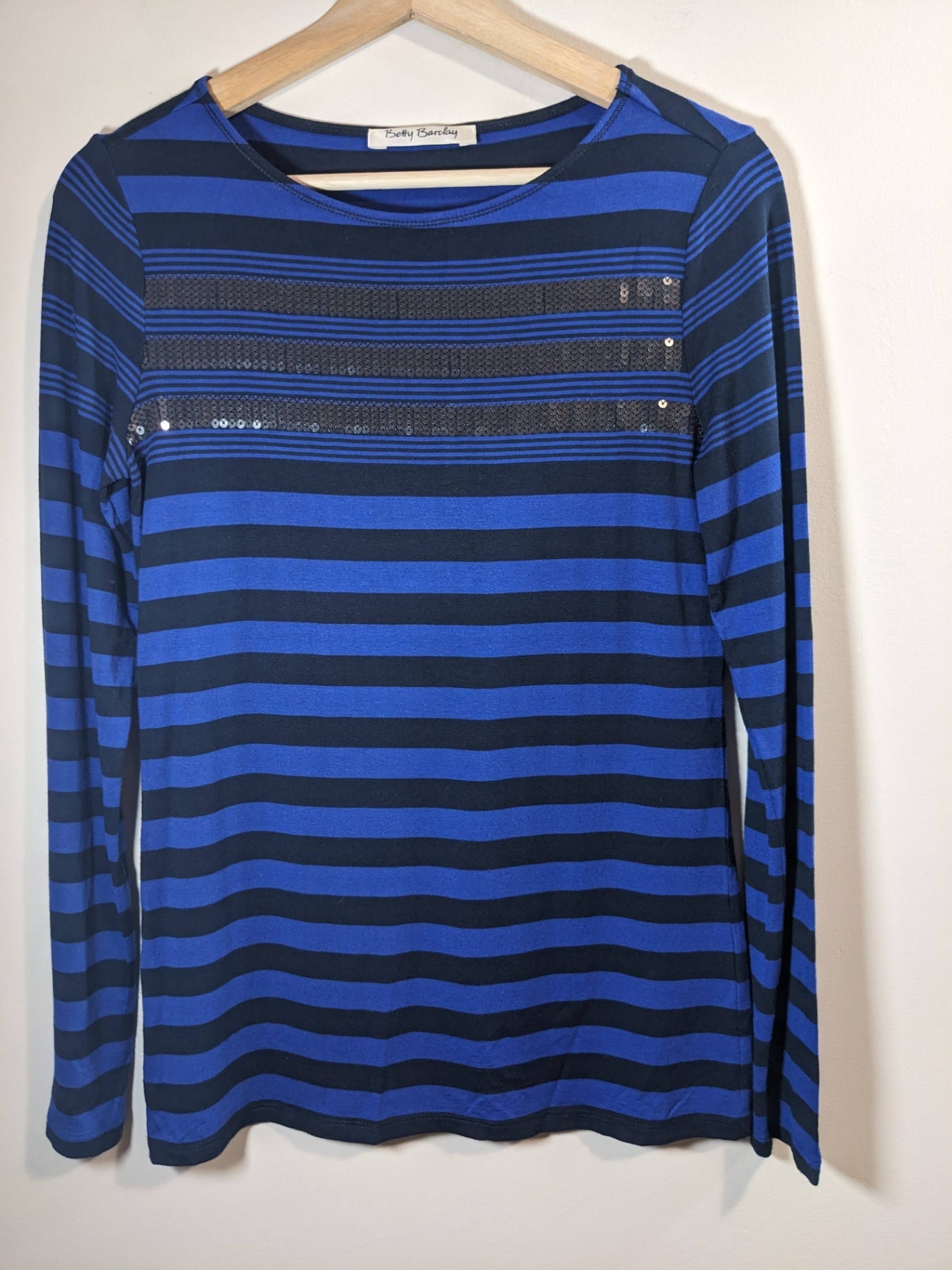 Betty Barclay striped long sleeve - appears small