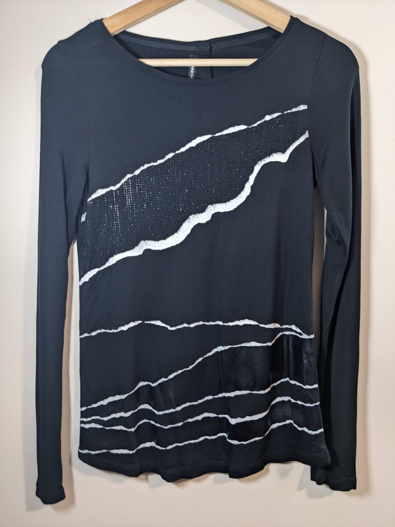 Margittes Gemmed Long Sleeve- 34