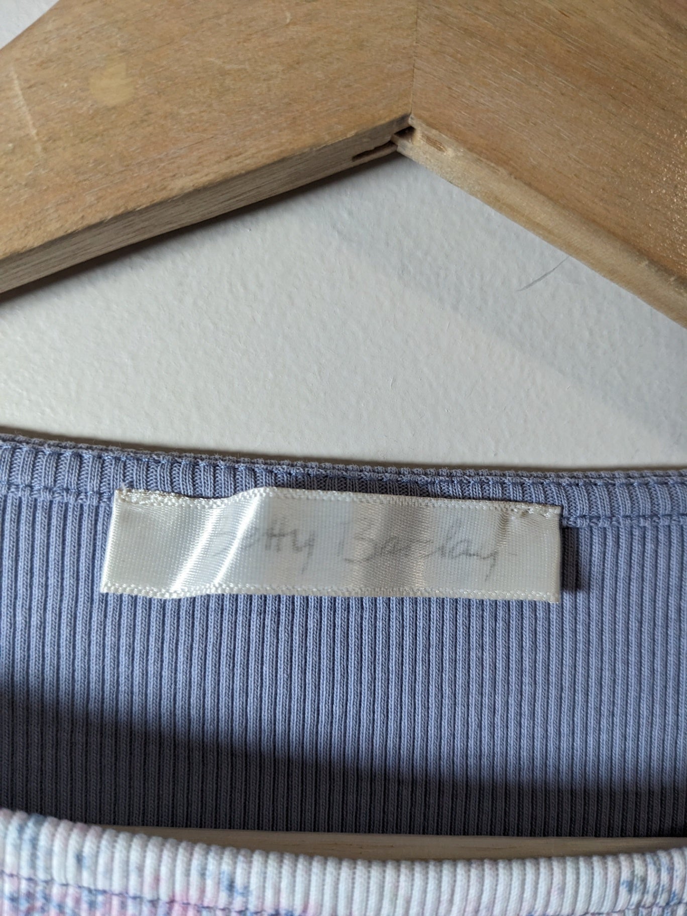 Betty Barclay blue 3/4 sleeve - appears small