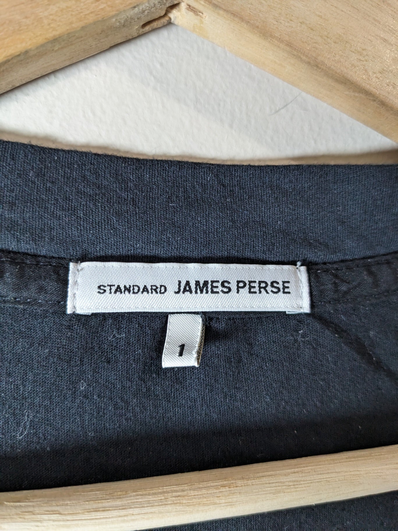 James Perse Black Long Sleeve - sz 1