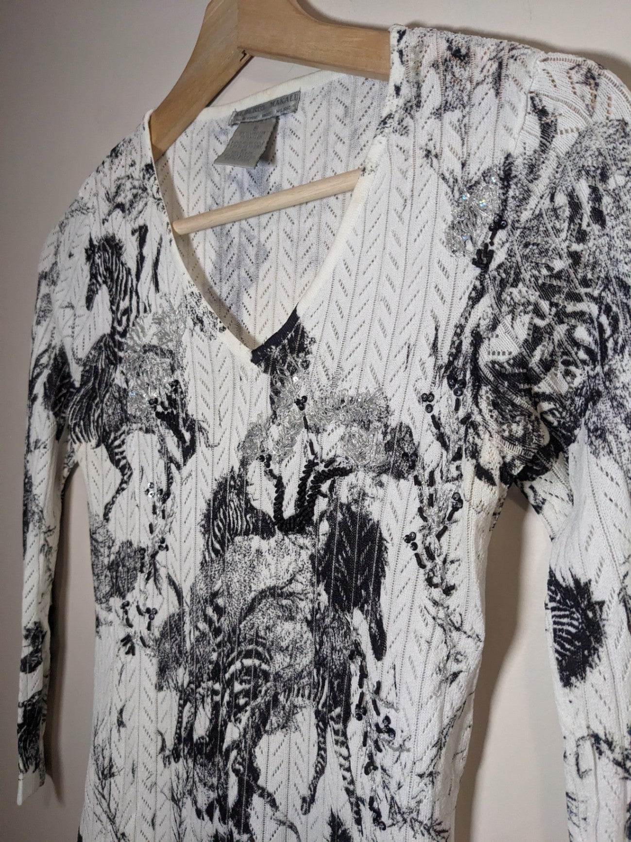 Alberto Makali Zebra Knit - S