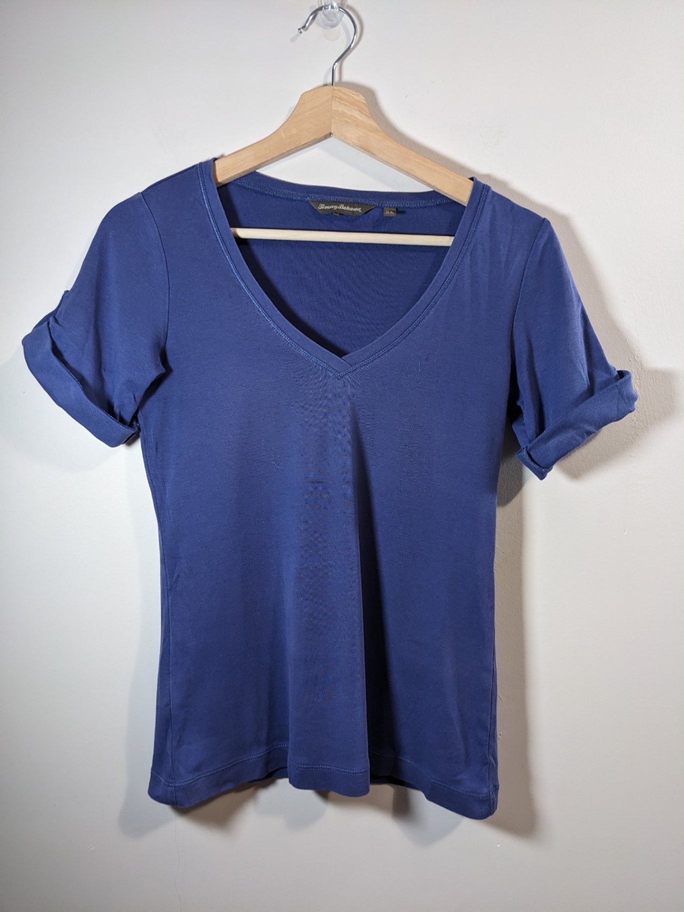 Tommy Bahama Blue T-Shirt - XS