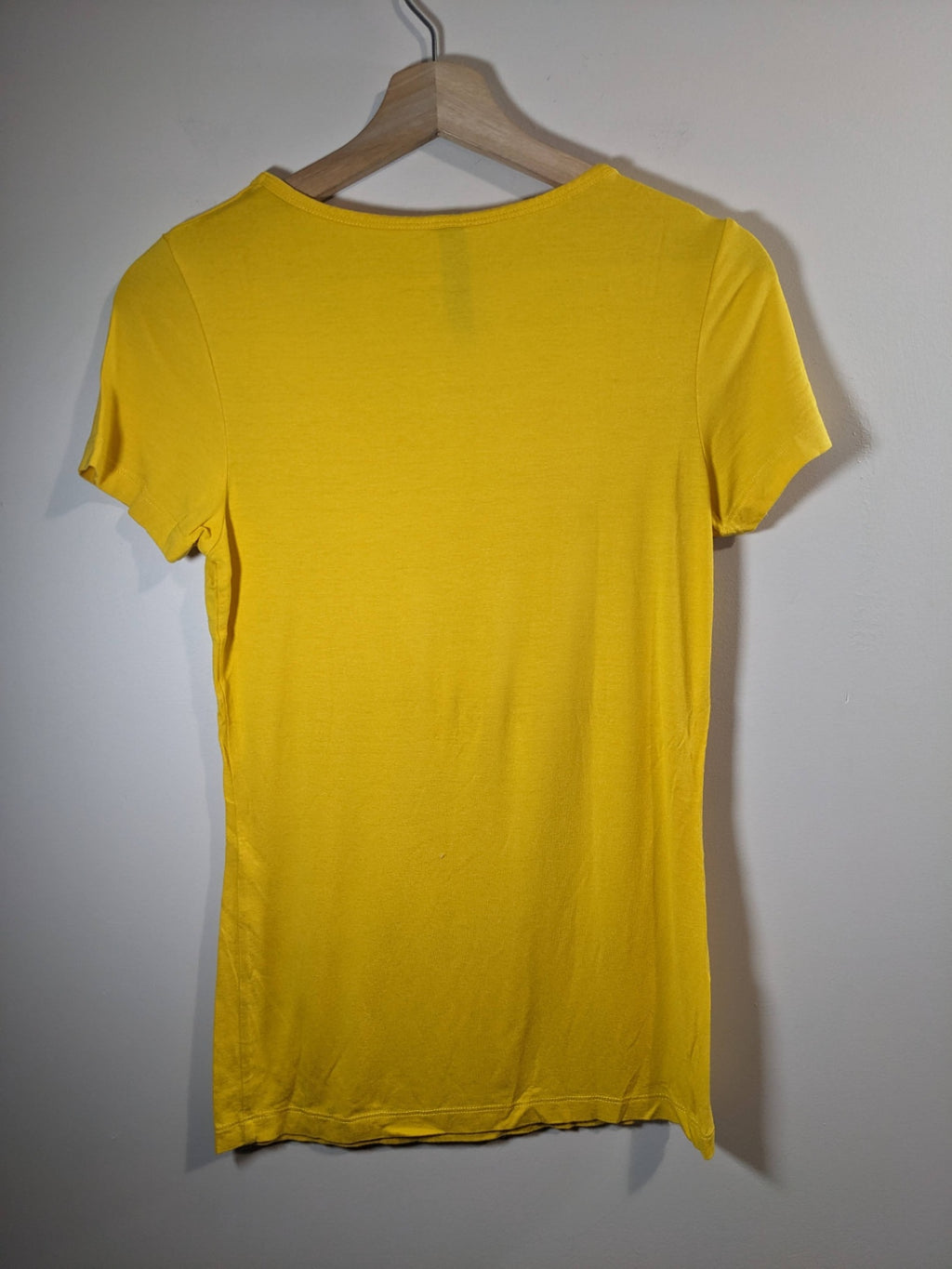 SAOPAULO yellow graphic t-shirt - sz 34 small