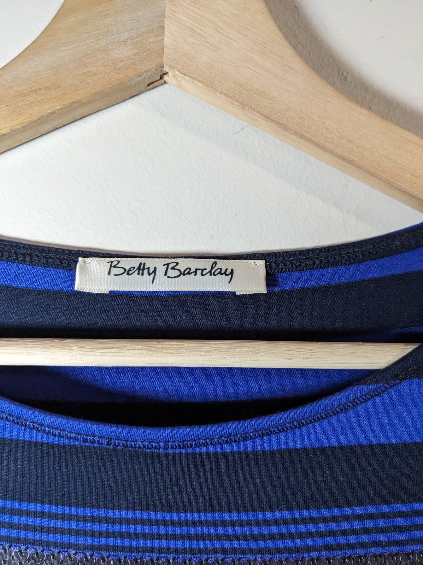 Betty Barclay striped long sleeve - appears small