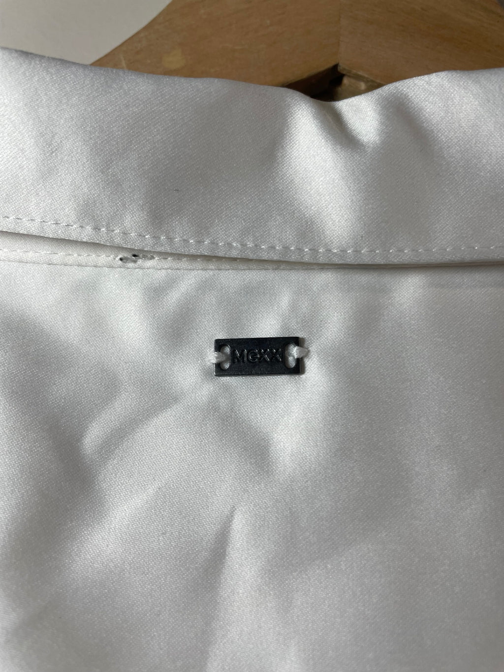 NWT Mexx White Slouch Neck Blouse - L