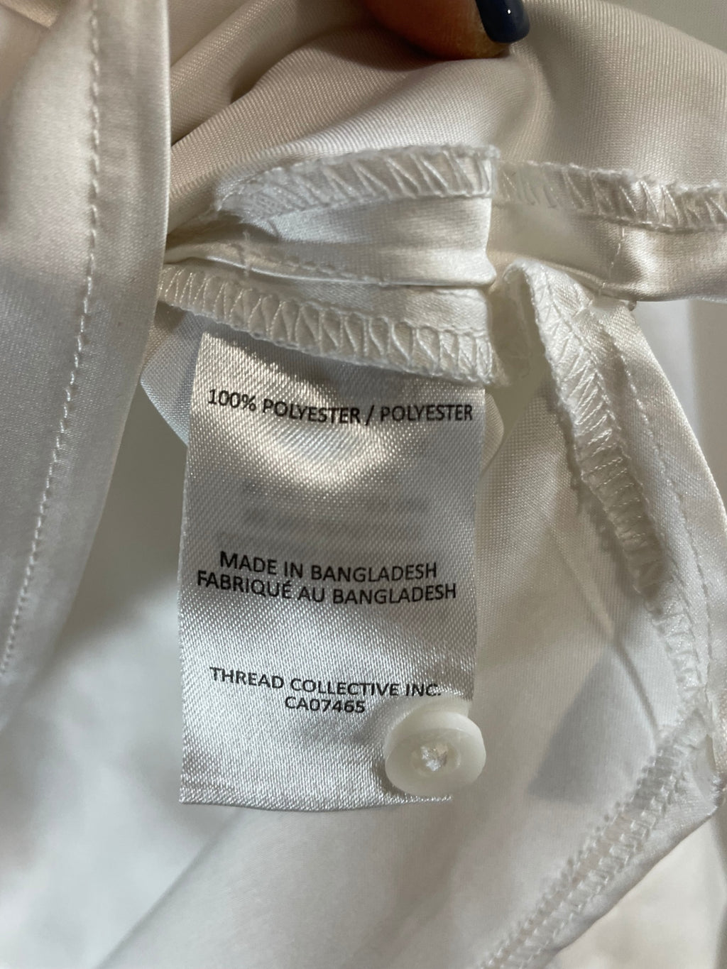 NWT Mexx White Slouch Neck Blouse - L