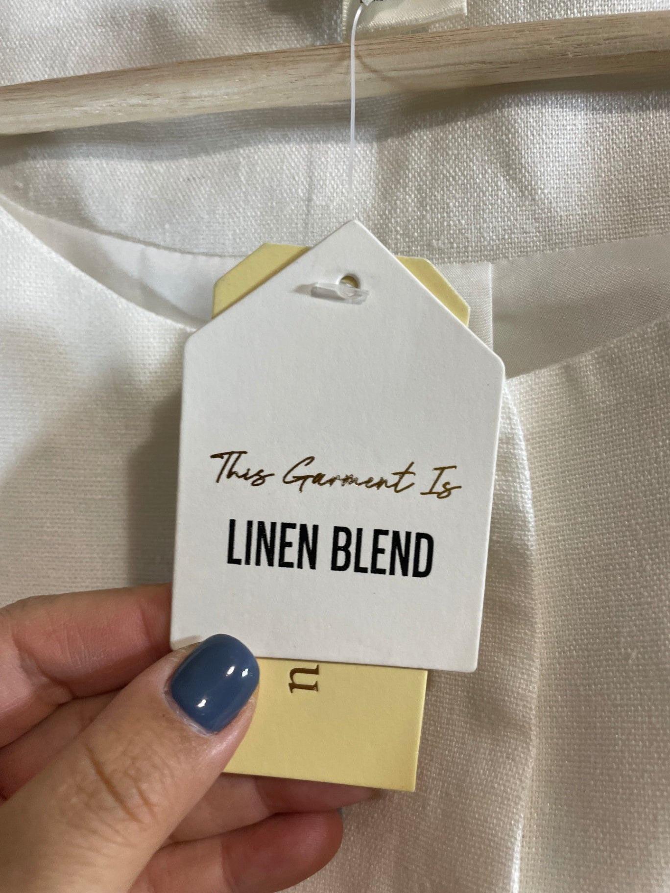 NWT Monteau Linen Vest - M