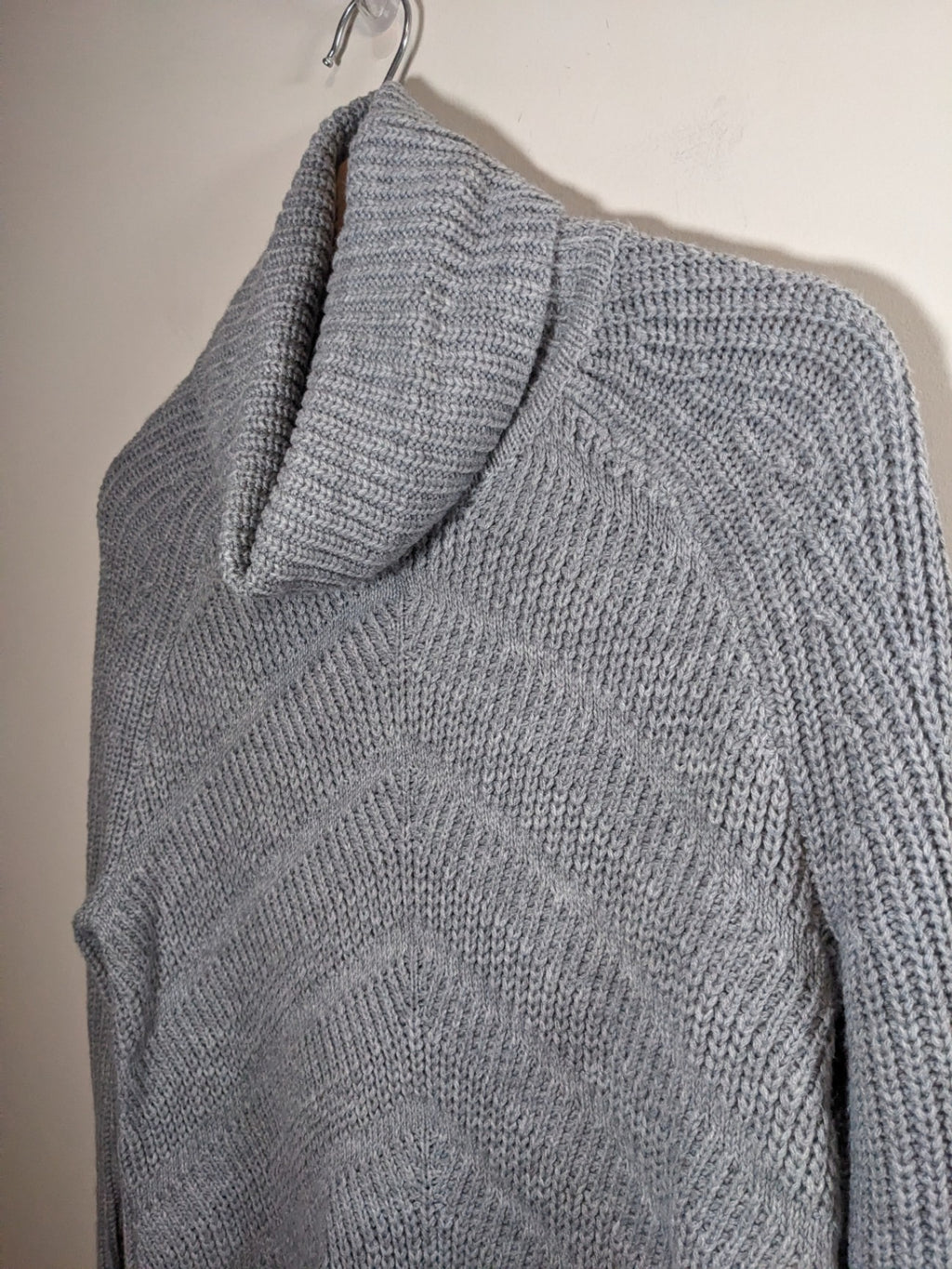 Kismet Grey Turtleneck Knit - S