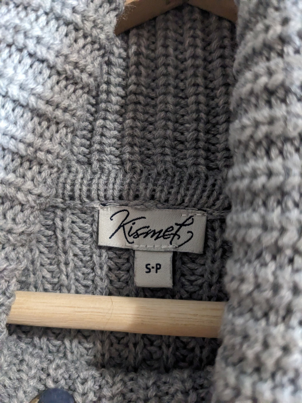 Kismet Grey Turtleneck Knit - S