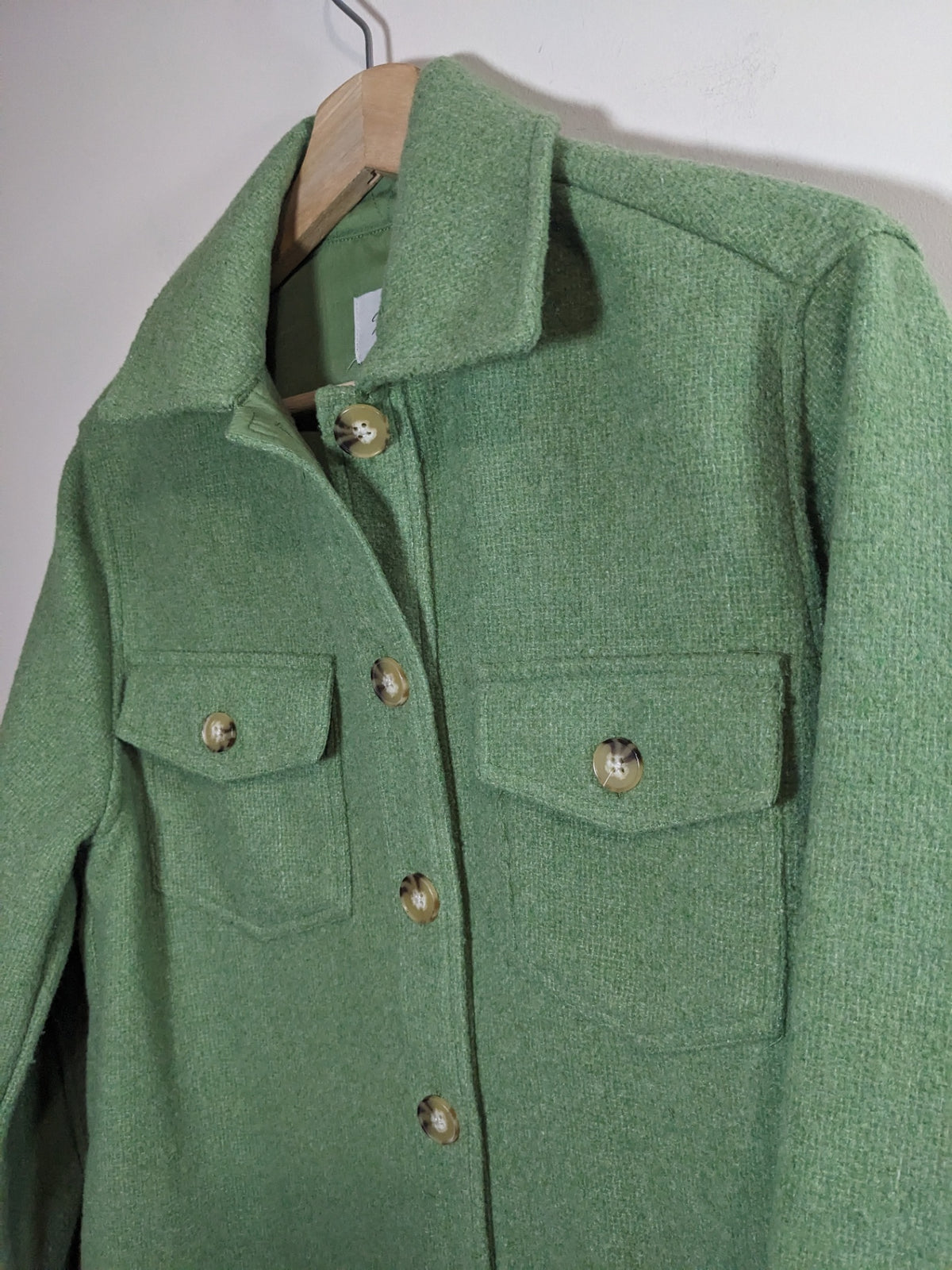 Kismet green shacket- Small