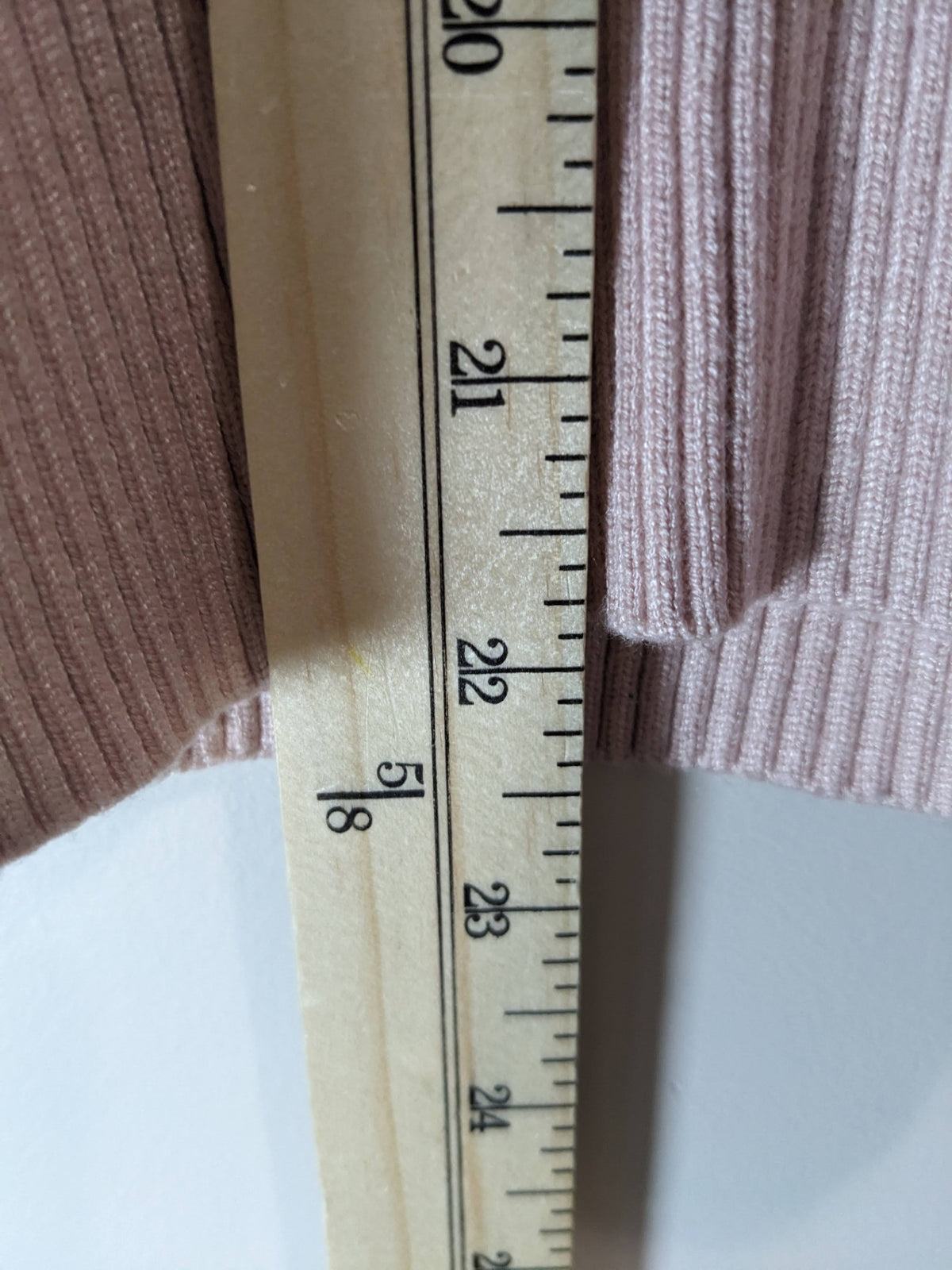 George Pink Knit Hoodie - L