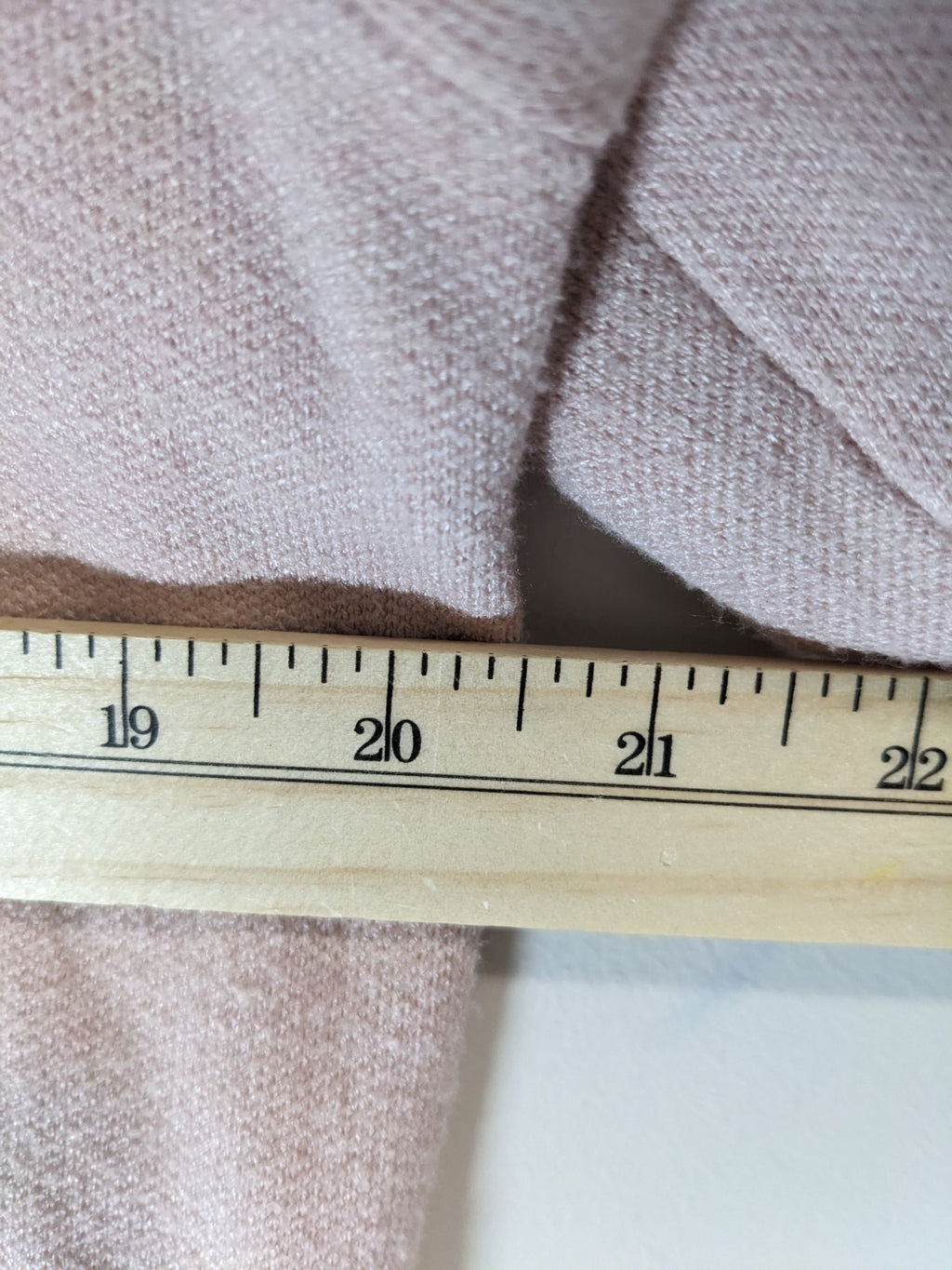 George Pink Knit Hoodie - L