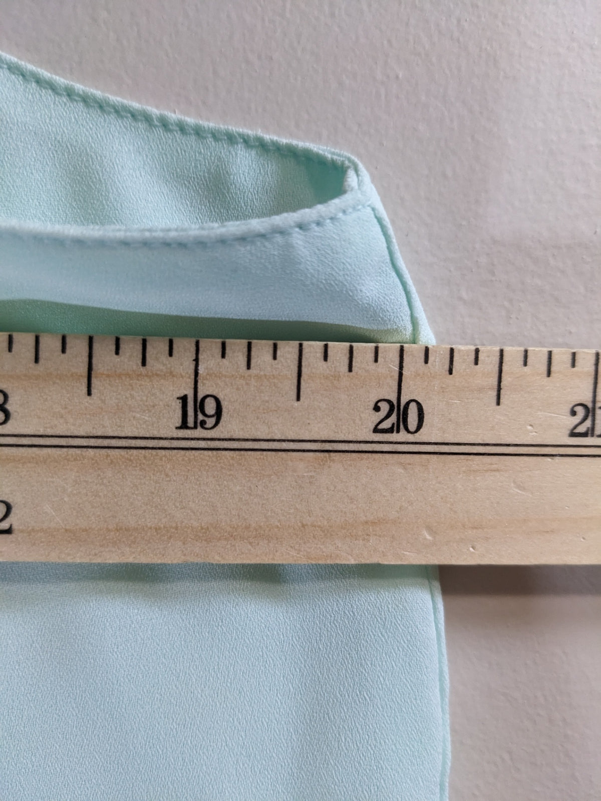Ricki's Mint Green V-Neck Blouse - M