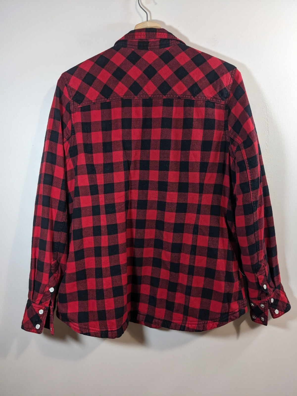 BC Clothing plaid jacket - Large