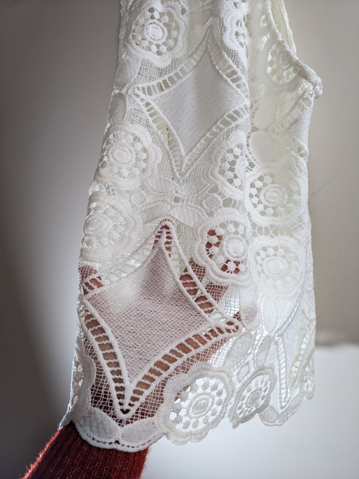 Ultra Pink White Halter Tank - L