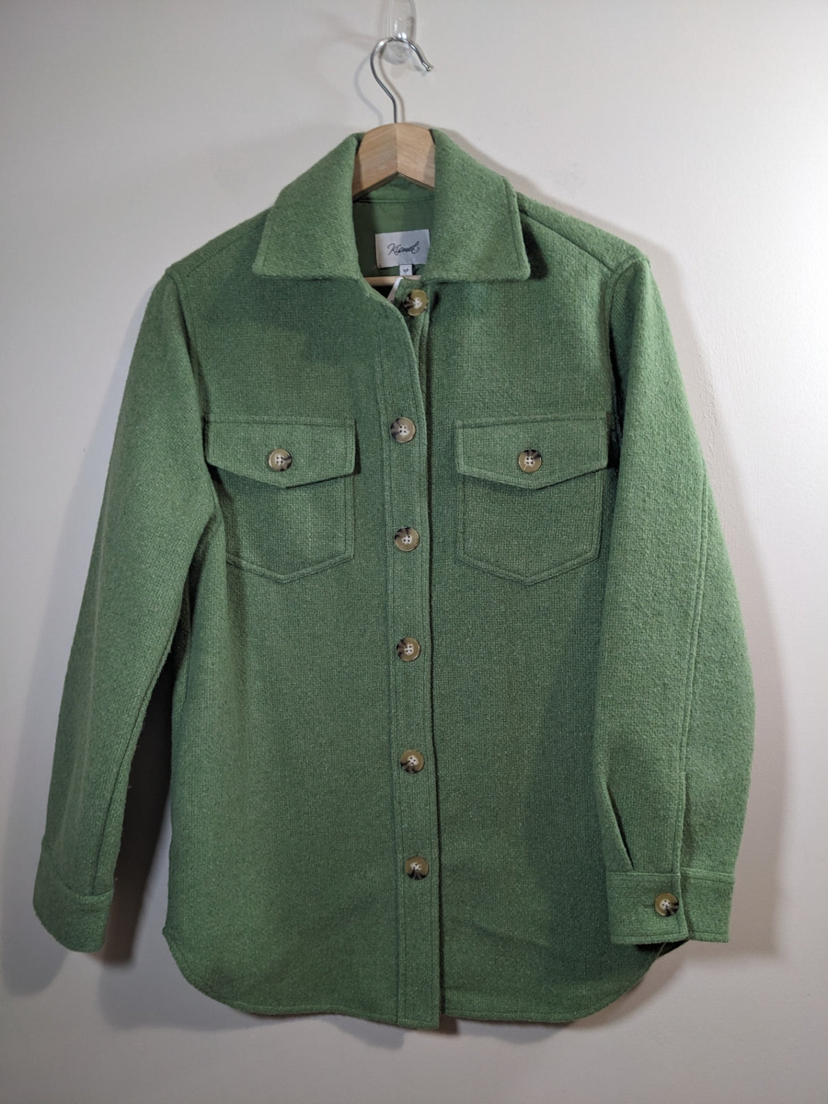 Kismet green shacket- Small
