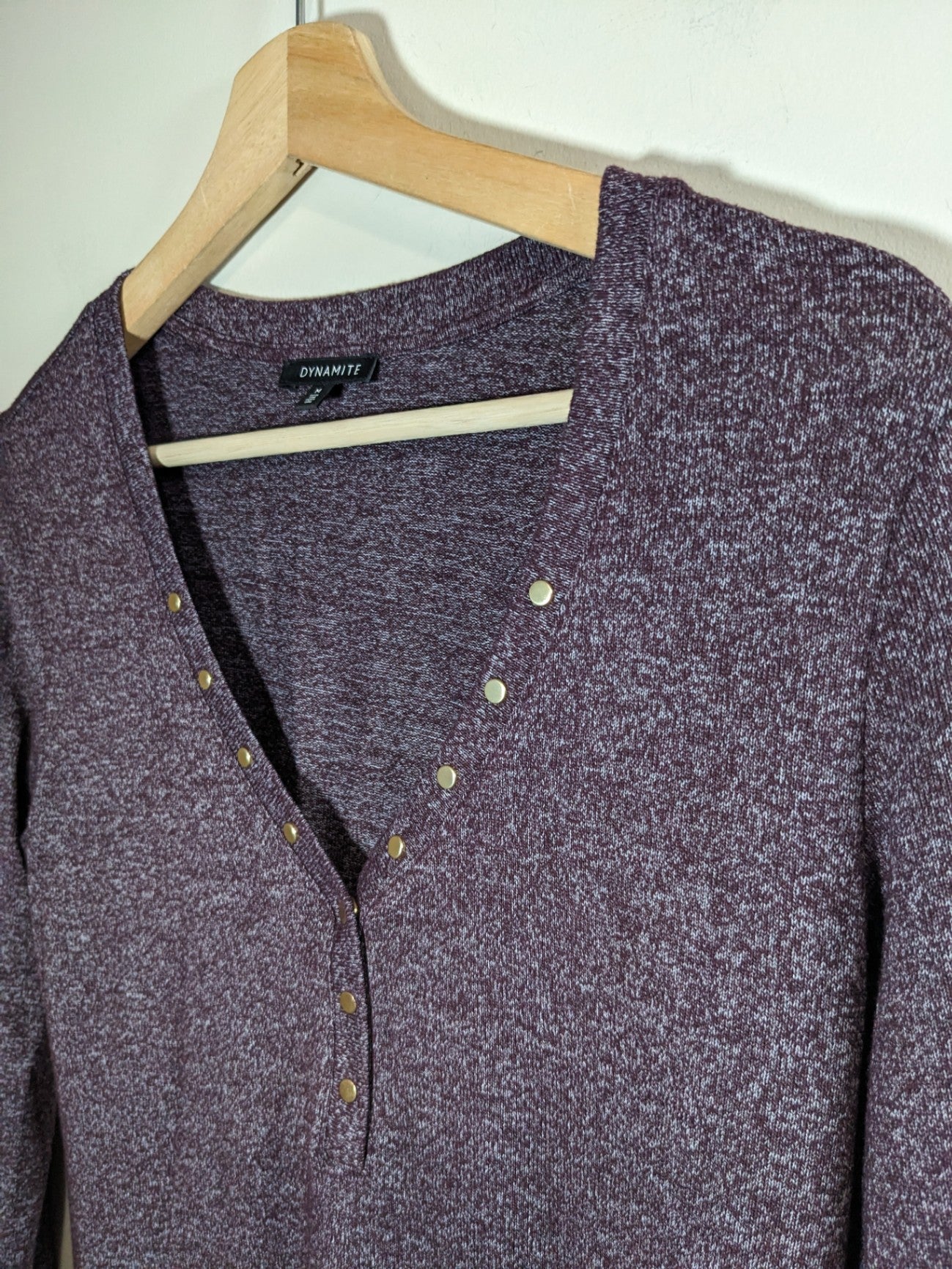 Dynamite Maroon Long Sleeve - M