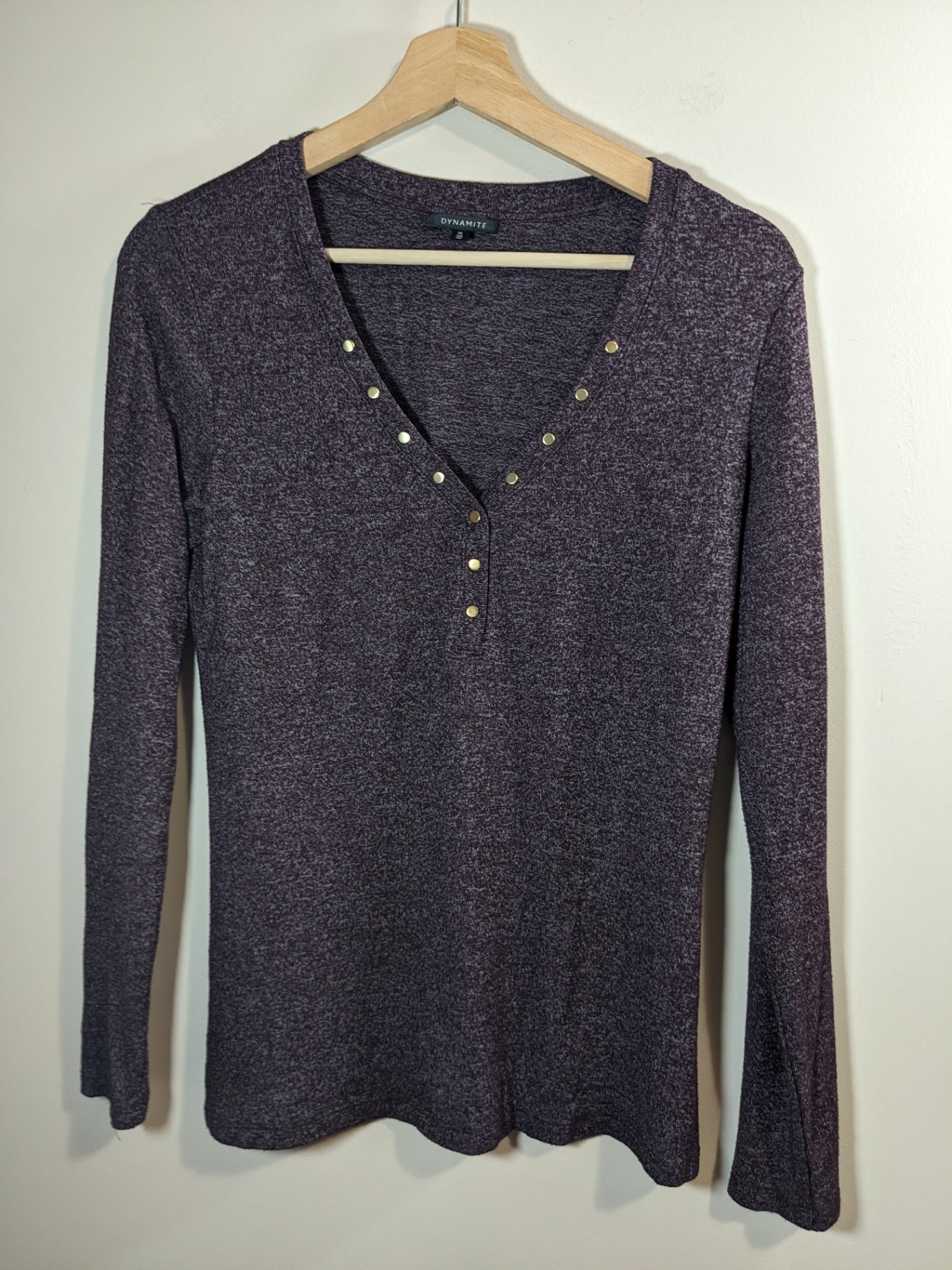 Dynamite Maroon Long Sleeve - M