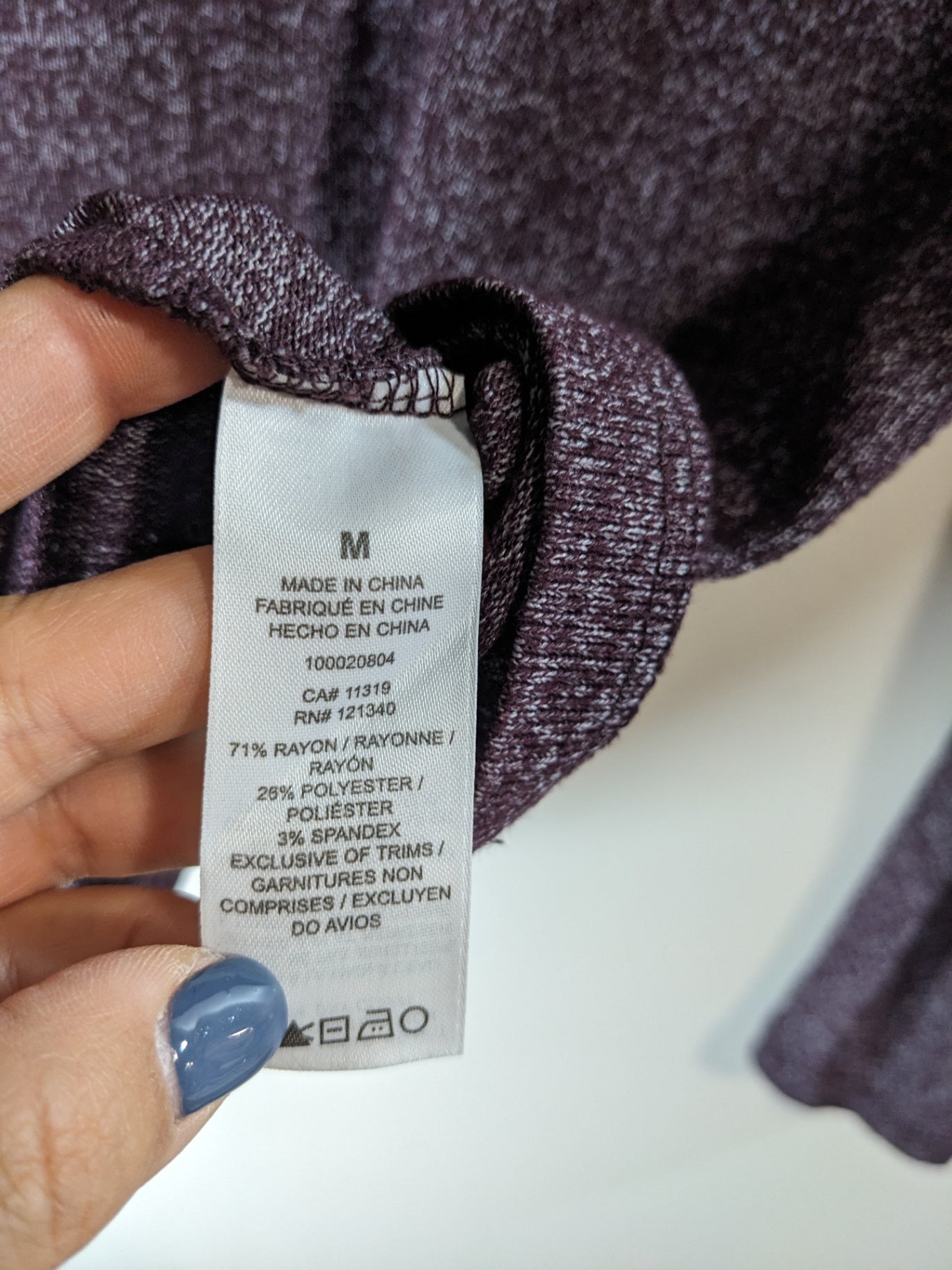 Dynamite Maroon Long Sleeve - M