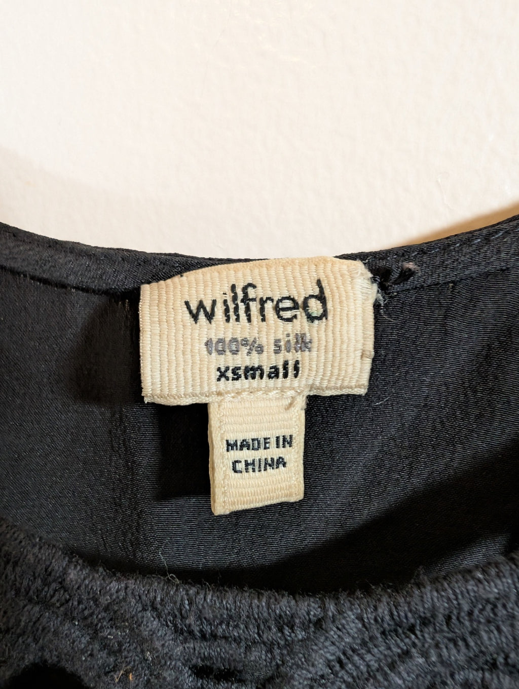 Wilfred 100% silk slip dress - XS