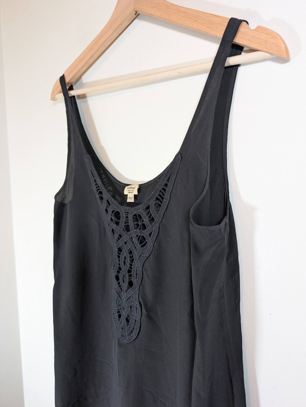 Wilfred 100% silk slip dress - XS