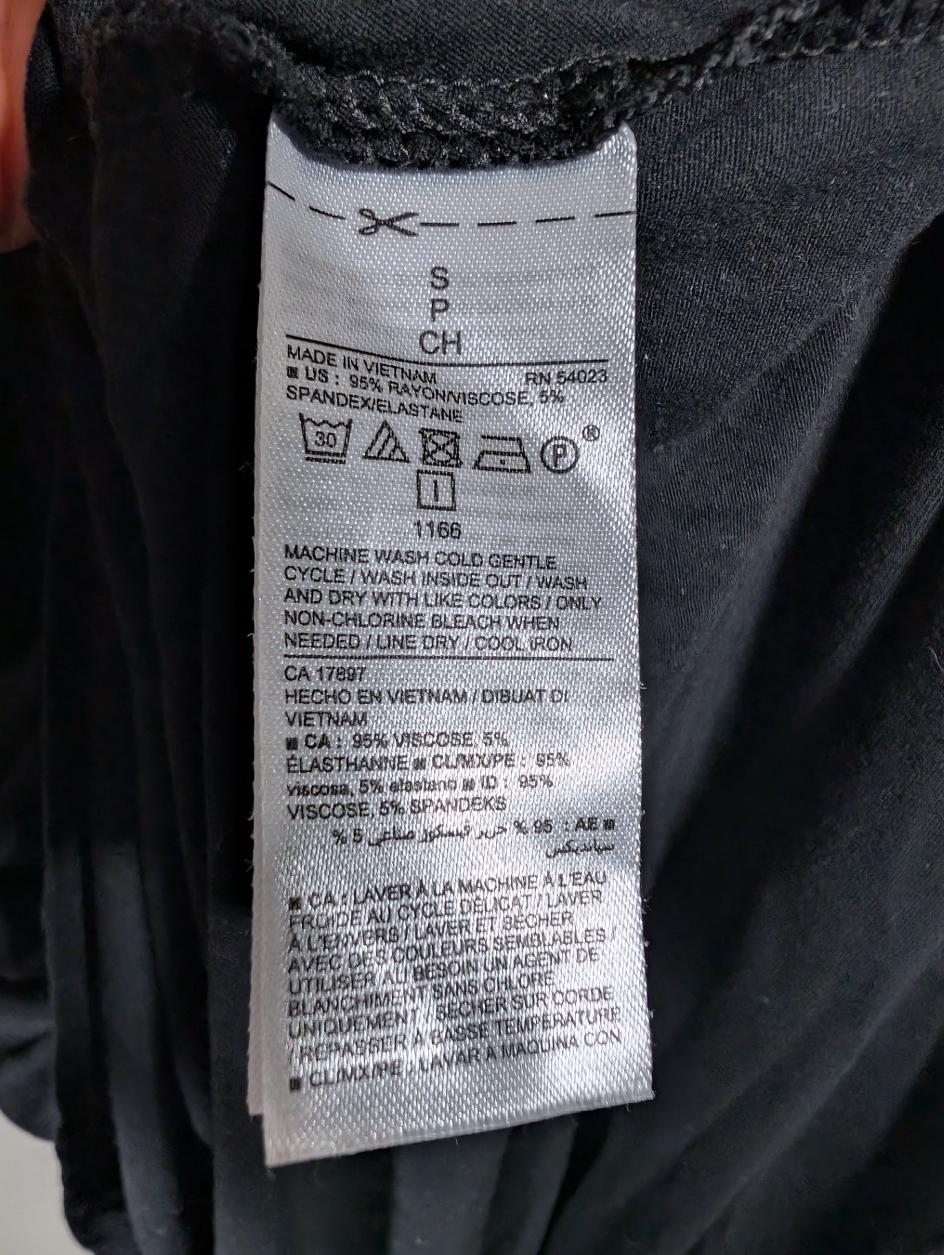 Old Navy short sleeve black dress - Small