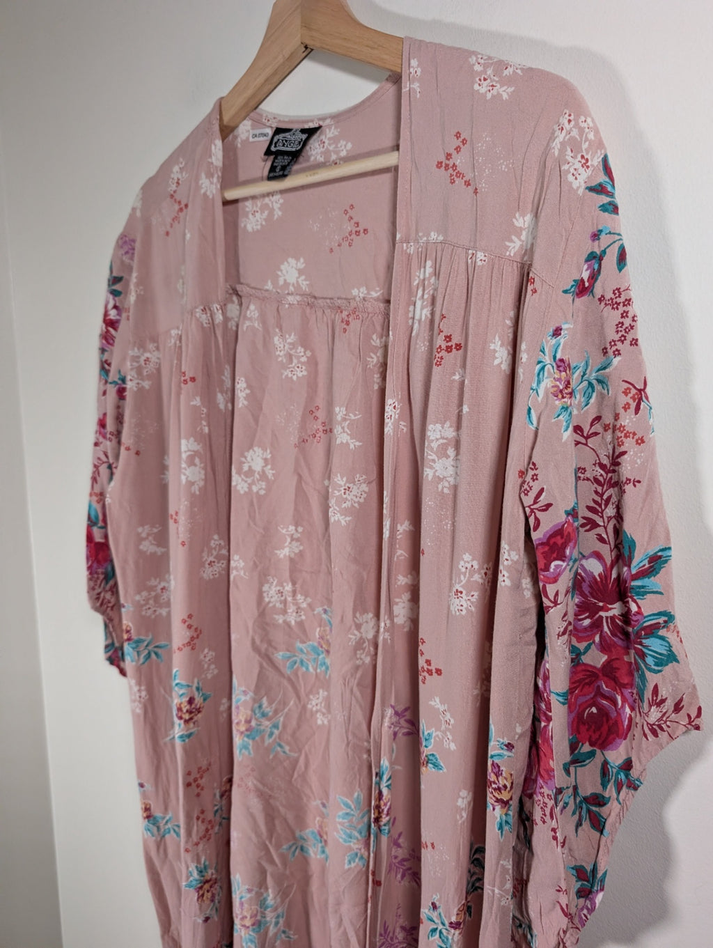 Angie long cardigan/cover up - Small