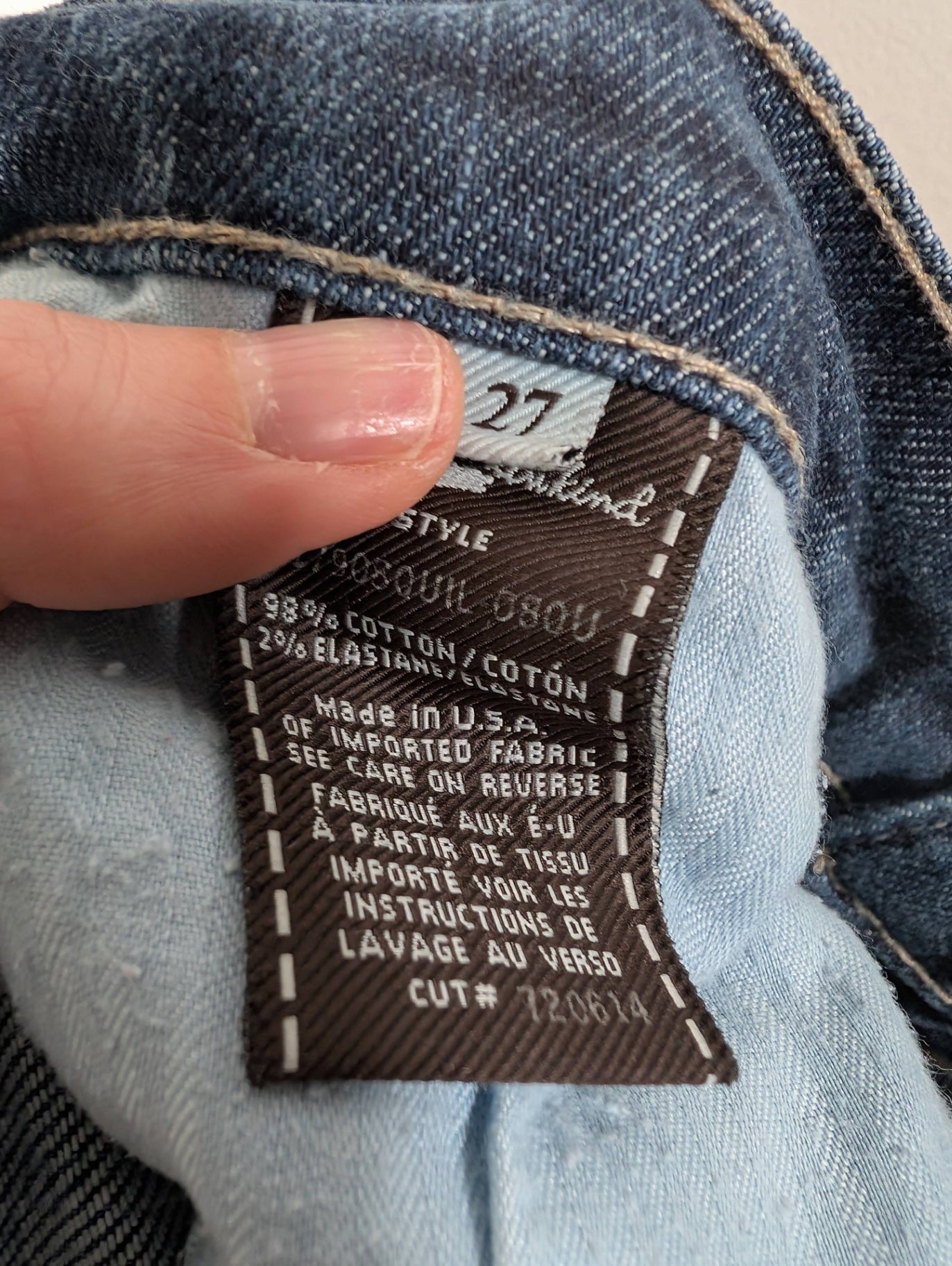 7 for all mankind roxanne jeans - SZ 27