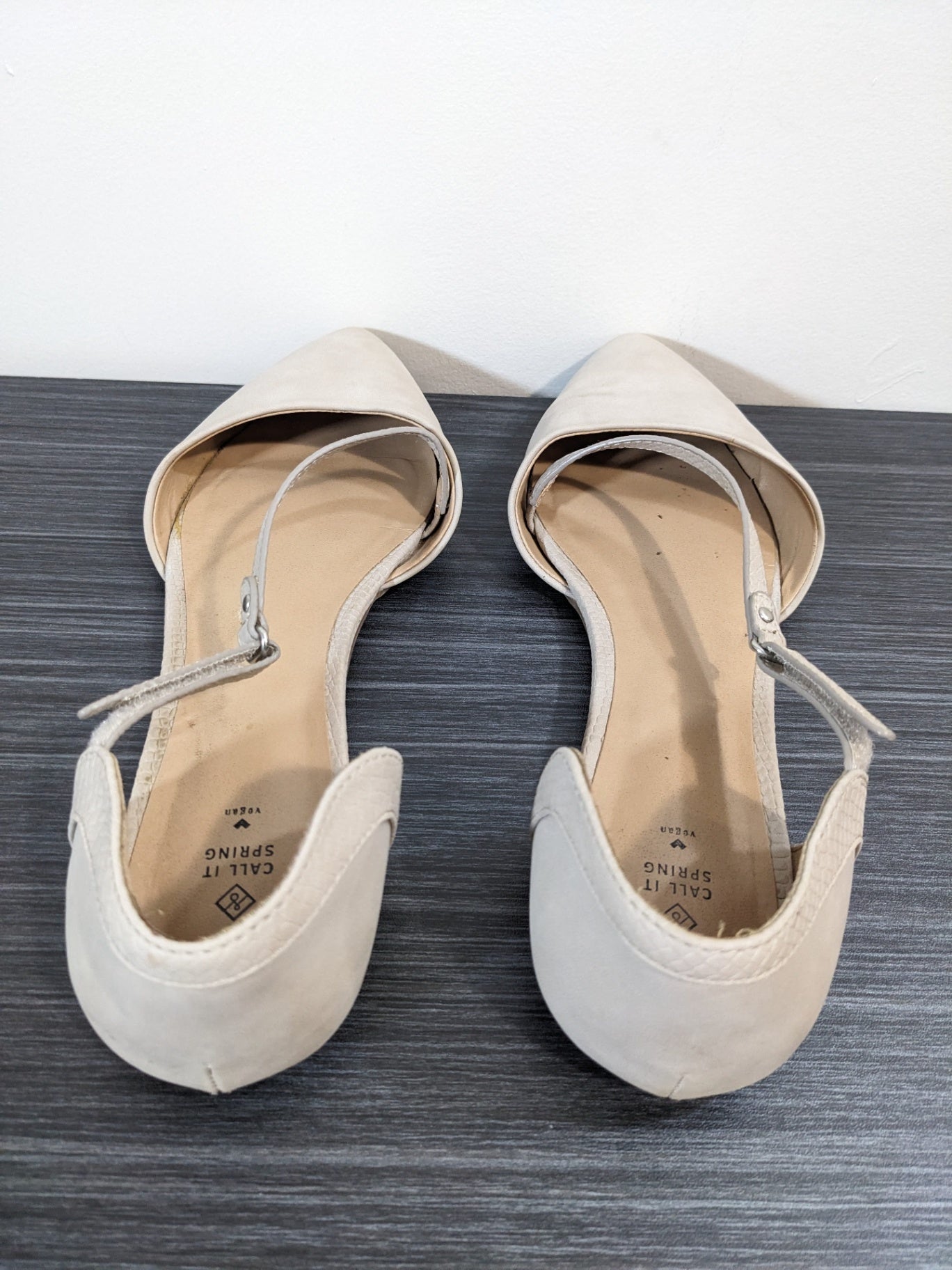 Call it Spring Nude Flats - sz 10