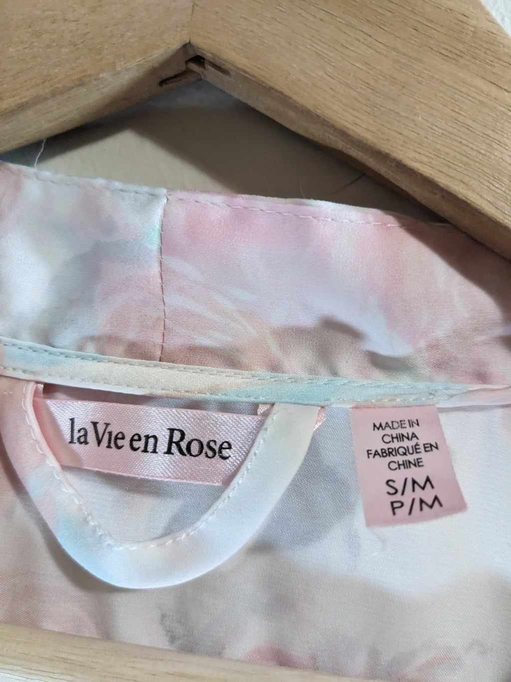 La Vie en Rose Floral Robe - S/M