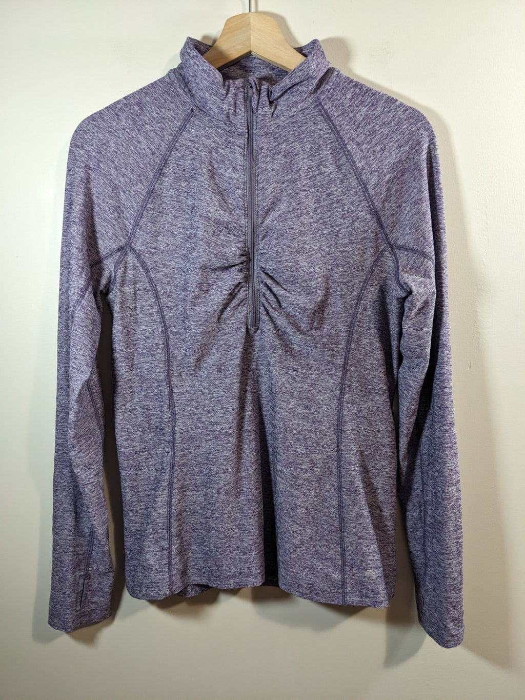 Nova Purple 1/4 Zip Jacket - M