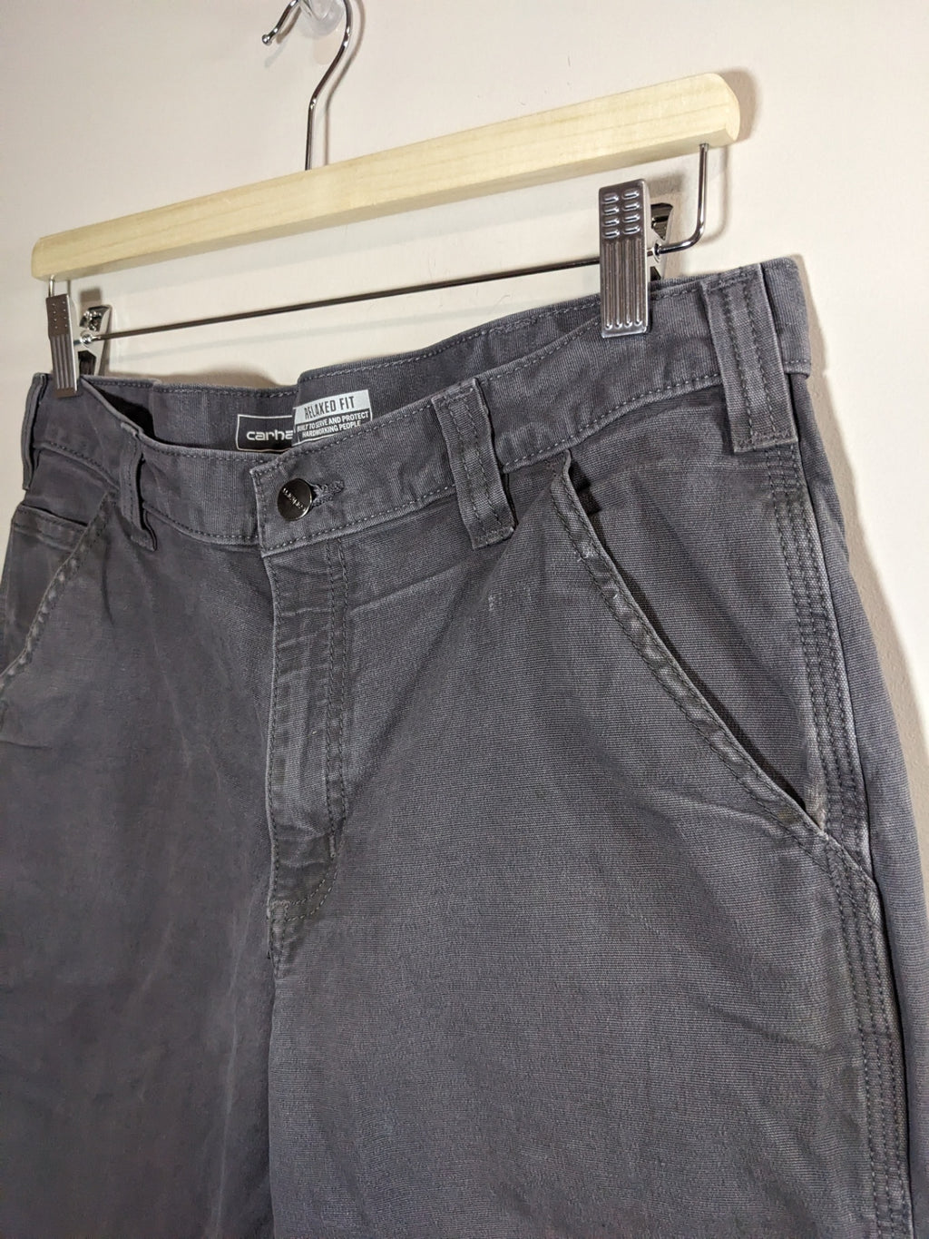 Carhartt Black Carpenter Pants - 33x30
