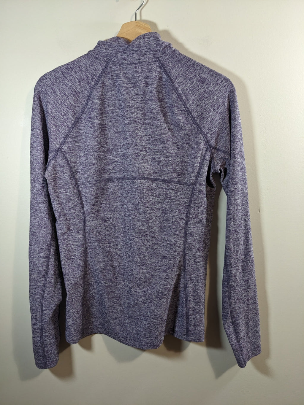 Nova Purple 1/4 Zip Jacket - M