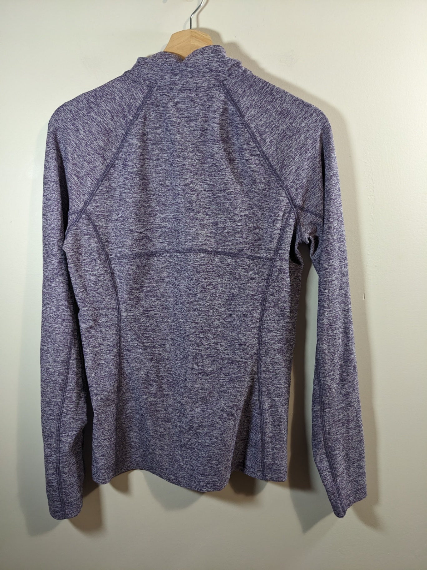 Nova Purple 1/4 Zip Jacket - M